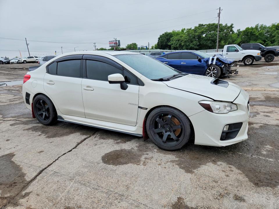 2016 Subaru Wrx VIN JF1VA1E63G9801457 COPART salvage auction — FRONT END, OK - CERT OF TITLE-SALVAGE, sold $5,900 on 2026-07-30 (photo 4)
