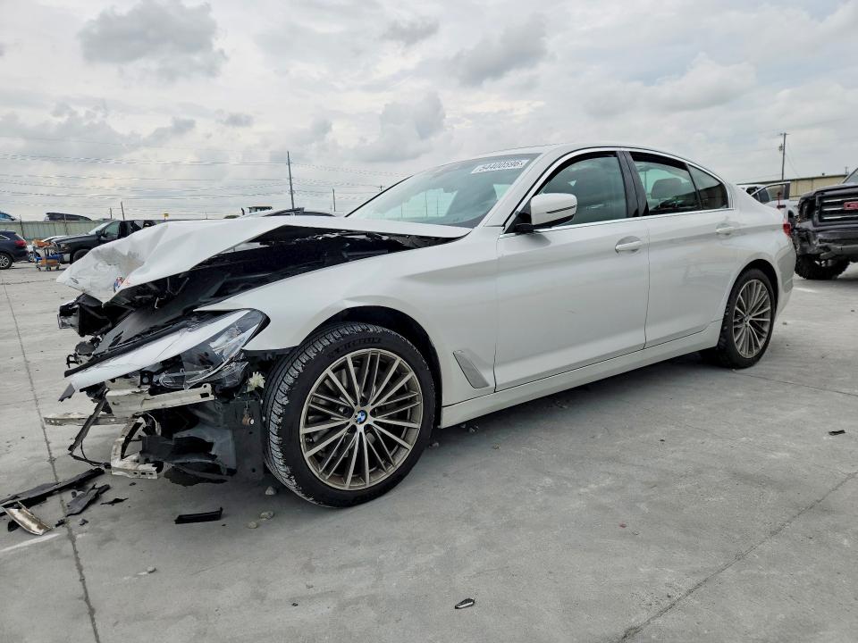 2020 BMW 5er VIN WBAJS1C0XLWW75241 COPART salvage auction — FRONT END, Tx - Salvage Vehicle Title, sold $9,700 on 2026-07-07 (photo 1)