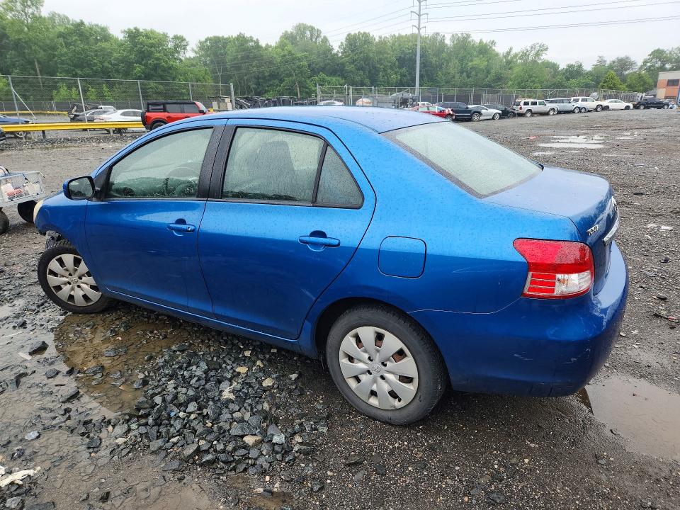 2010 Toyota Yaris VIN JTDBT4K31A1372599 COPART salvage auction — FRONT END, Md - Cert Of Salvage > 75% Damage, sold $1,050 on 2026-07-24 (photo 2)