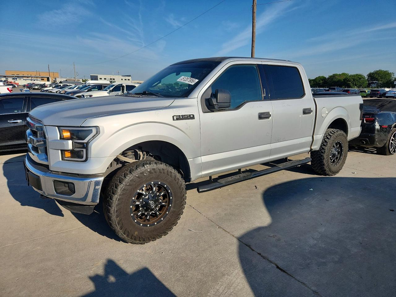 2016 Ford F-150 Lightning VIN 1FTEW1EP2GKE12600 COPART salvage auction — Normal Wear, TX - CERTIFICATE OF TITLE, sold $5,400 on 2026-07-09 (photo 1)