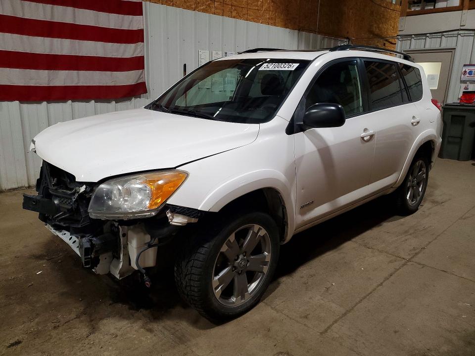 2010 Toyota Rav 4 VIN JTMWF4DV4A5016244 COPART salvage auction — FRONT END, Ak - Bill Of Sale- Salvage, sold $975 on 2026-07-07 (photo 1)