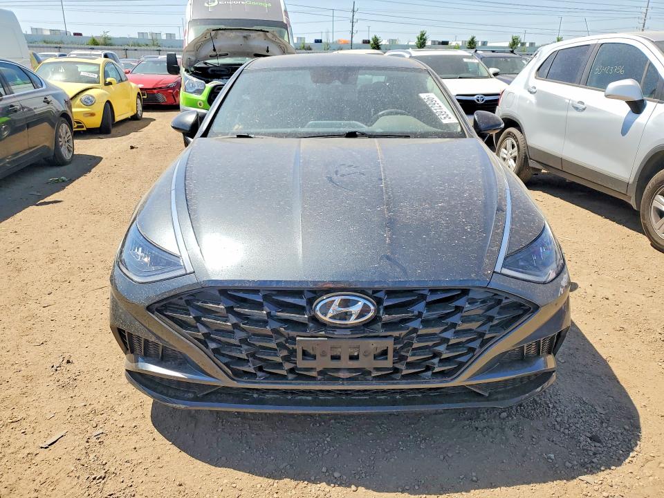 2023 Hyundai Sonata VIN KMHL64JA3PA293239 COPART salvage auction — REAR END, IL - SALVAGE CERTIFICATE, sold $5,900 on 2026-07-28 (photo 5)