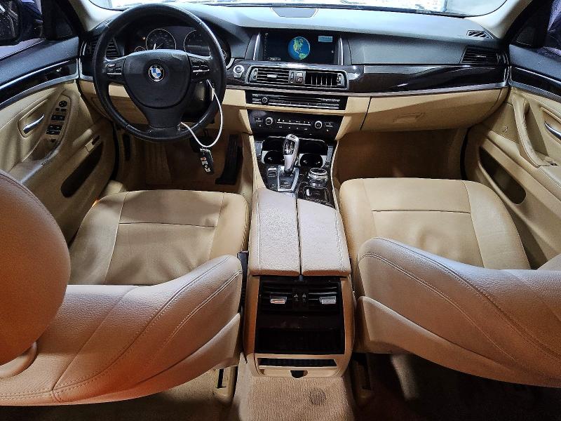 2014 BMW 5 series VIN WBA5A5C51ED507994 COPART salvage auction — MINOR DENT/SCRATCHES, GA - CERTIFICATE OF TITLE, sold $1,250 on 2026-07-09 (photo 8)
