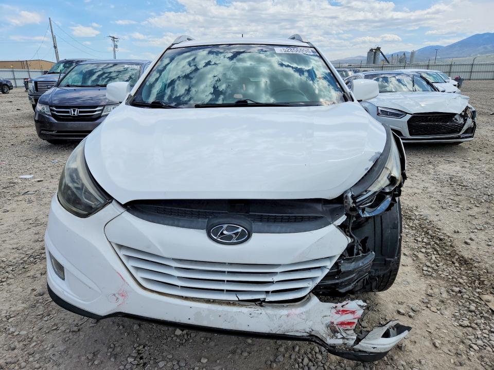 2015 Hyundai VIN KM8JU3AG2FU085409 COPART salvage auction — FRONT END, Ut - Salvage Certificate, sold $1,250 on 2026-07-24 (photo 5)