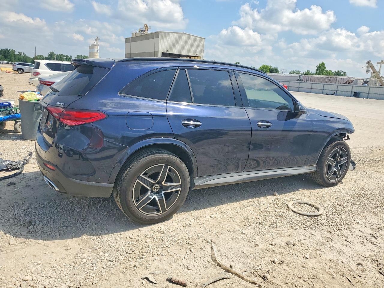 2023 Mercedes-Benz GLC-Class VIN W1NKM4HB8PU030207 COPART salvage auction — Front End, ID - SALVAGE CERTIFICATE OF TITLE, sold $23,500 on 2026-08-20 (photo 3)
