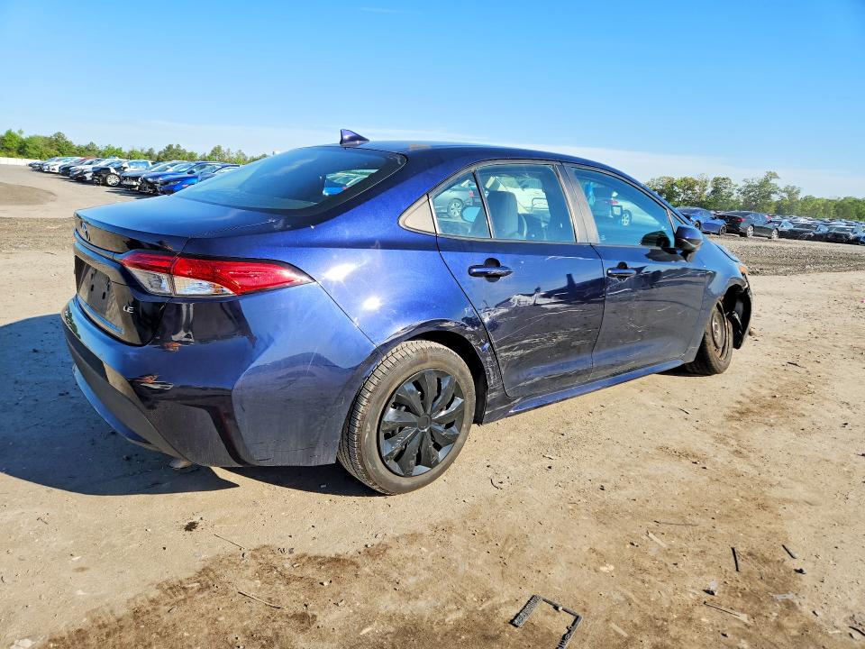 2020 Toyota Corolla VIN 5YFEPRAE9LP045819 COPART salvage auction — FRONT END, VA - CERT OF TITLE - SALVAGE, sold $5,400 on 2026-07-15 (photo 3)
