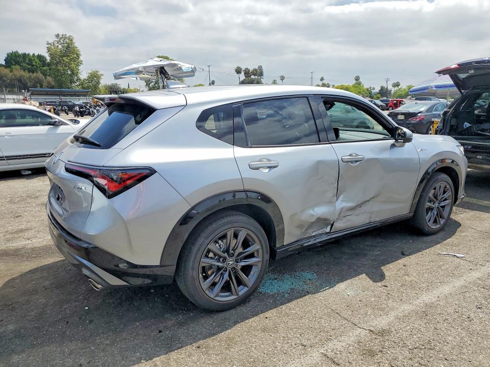 2025 Acura Adx VIN 3HDSA1H51SM707165 COPART salvage auction — SIDE, Ca - Salvage Certificate, sold $8,500 on 2026-07-31 (photo 3)