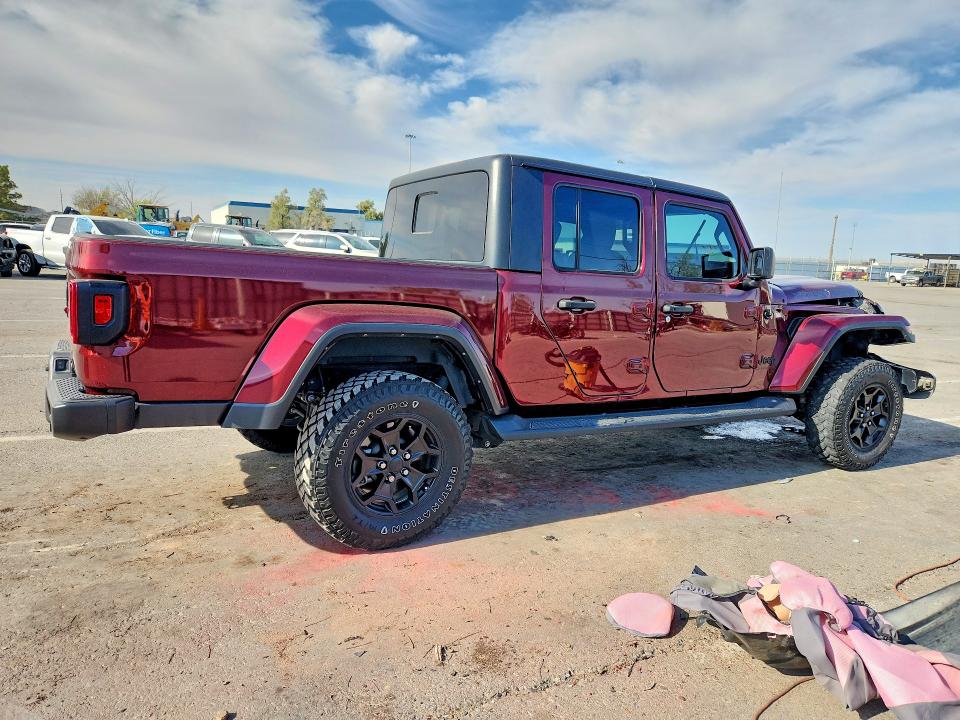 2022 Jeep VIN 1C6HJTAG8NL106920 COPART salvage auction — FRONT END, Tx - Salvage Vehicle Title, sold $9,700 on 2026-07-31 (photo 3)