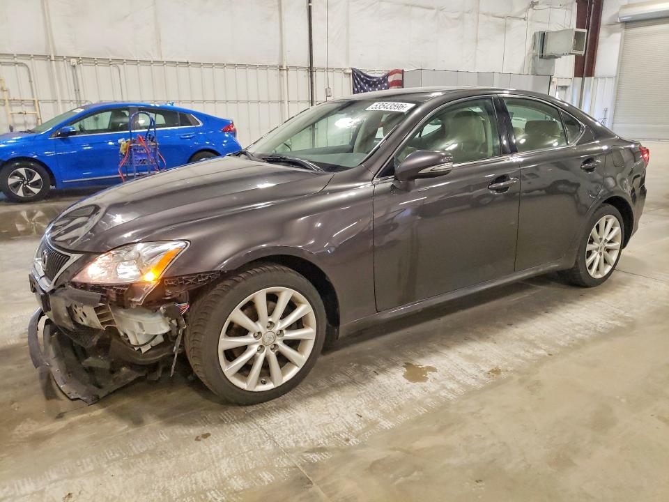 2009 Lexus Is 250 VIN JTHCK262092032278 COPART salvage auction — FRONT END, Mn - Cert Of Title-Prior Salvage, sold $1,950 on 2026-07-14 (photo 1)