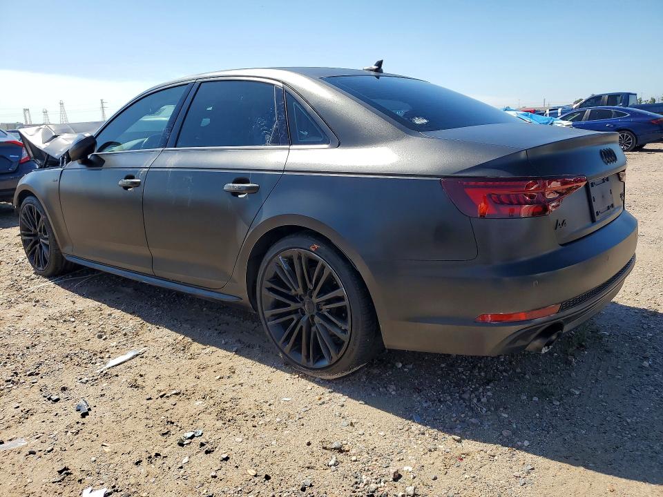 2018 Audi A4 VIN WAULMAF4XJA233085 COPART salvage auction — FRONT END, Tx - Salvage Vehicle Title, sold $2,250 on 2026-09-04 (photo 2)