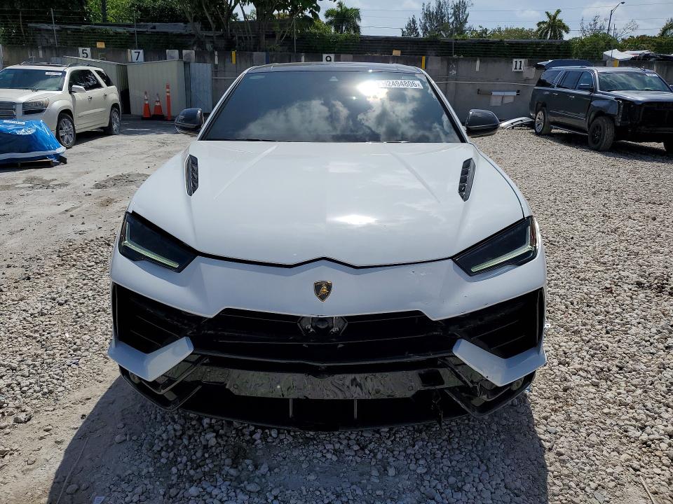 2024 Lamborghini Urus VIN ZPBUC3ZL3RLA34803 COPART salvage auction — FRONT END, Fl - Cert Of Title Slvg Rebuildable, sold $1,850 on 2026-07-31 (photo 5)