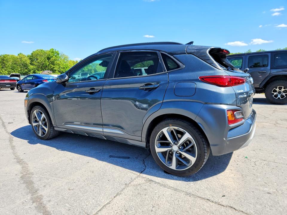 2020 Hyundai VIN KM8K33A59LU433899 COPART salvage auction — HAIL, Mo - Salvage Certificate Of Title, sold $3,600 on 2026-07-27 (photo 2)