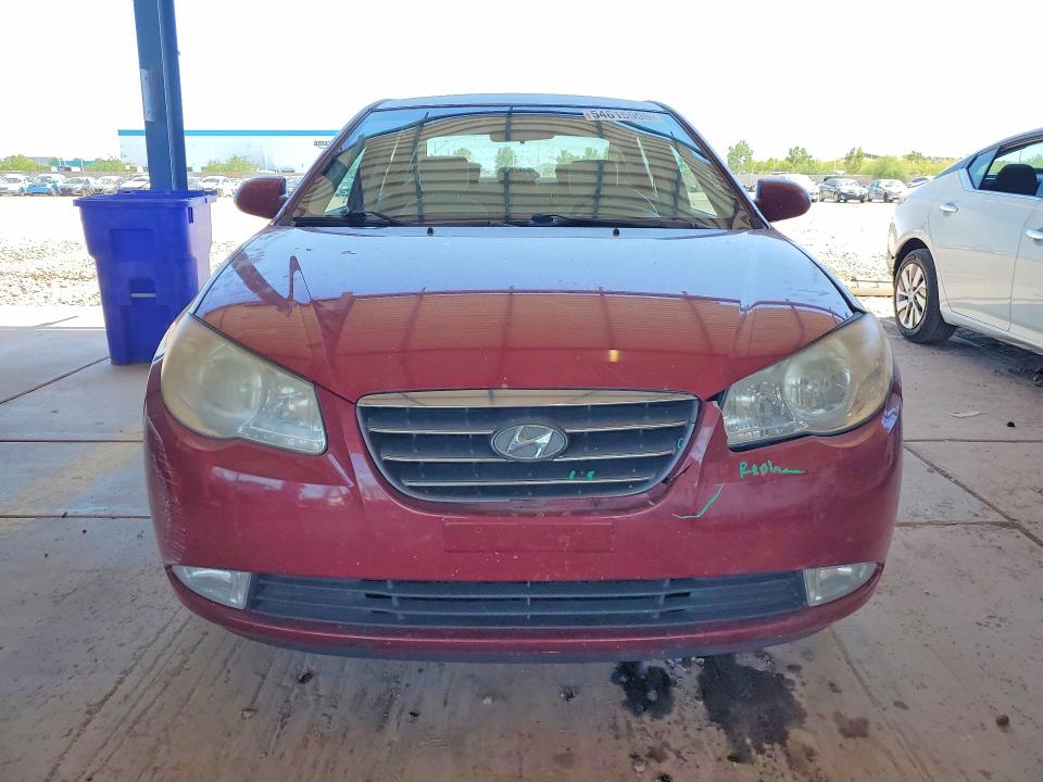2007 Hyundai Elantra VIN KMHDU46D47U200305 COPART salvage auction — REAR END, Az - Cert Of Title - Salvage, sold $175 on 2026-07-28 (photo 5)