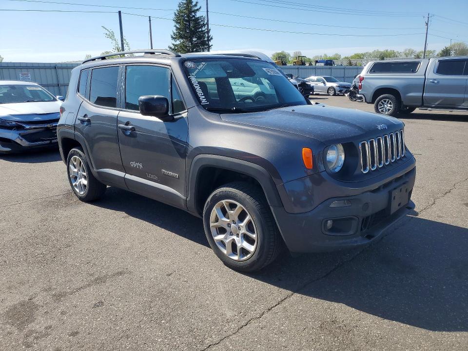 2016 Jeep Renegade VIN ZACCJBBT8GPE38752 COPART salvage auction — SIDE, Mn - Cert Of Title-Prior Salvage, sold $1,600 on 2026-07-09 (photo 4)