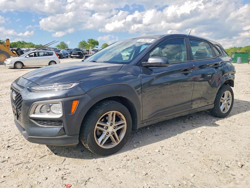 2020 Hyundai Kona VIN KM8K12AA8LU592281 COPART salvage auction — REAR END, Ma - Cert Of Title-Salvage, sold $3,350 on 2026-07-08 (photo 1)
