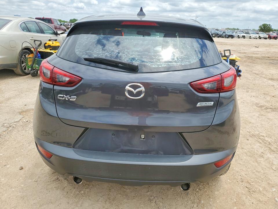 2017 Mazda Cx-3 VIN JM1DKDB74H0170743 COPART salvage auction — FRONT END, Tx - Salvage Vehicle Title, sold $2,600 on 2026-07-23 (photo 6)