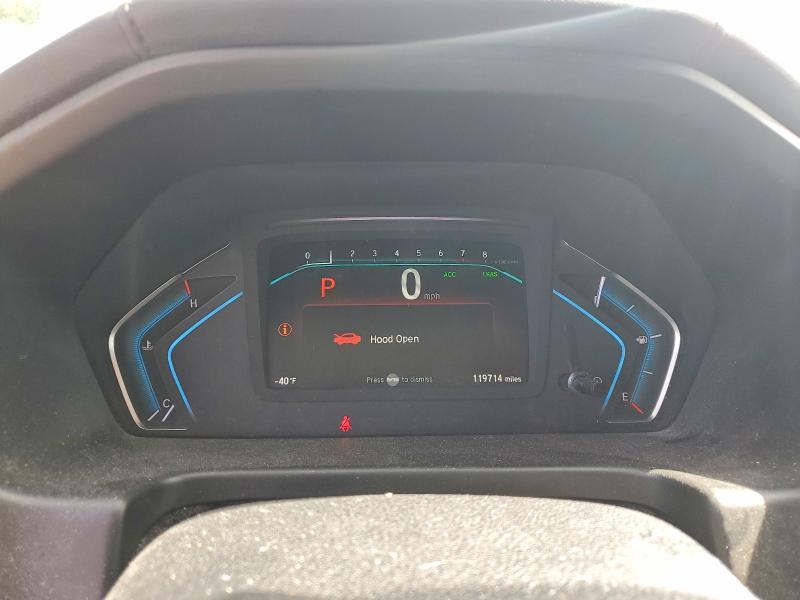 2019 Honda Odyssey VIN 5FNRL6H75KB102353 COPART salvage auction — FRONT END, TN - SALVAGE CERTIFICATE, sold $6,200 on 2026-07-03 (photo 9)