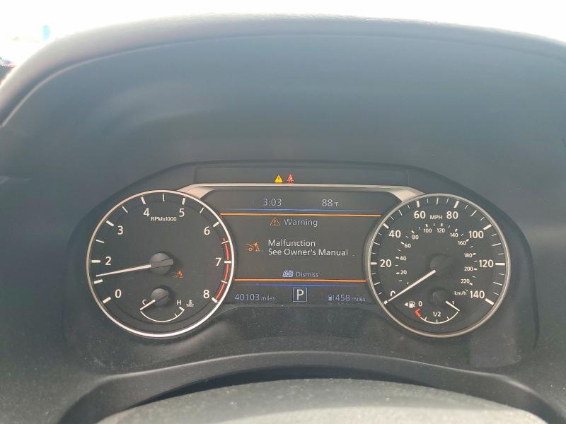 2021 Nissan Altima VIN 1N4BL4EV8MN337784 COPART salvage auction — REAR END, Nc - Salvage Certificate Of Title, sold $3,450 on 2026-07-23 (photo 9)