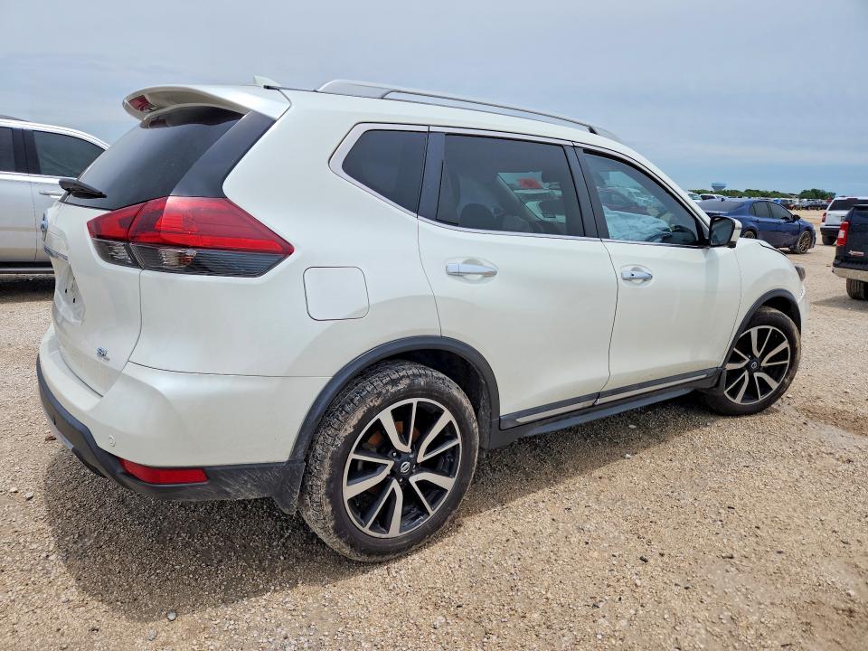 2020 Nissan Rogue VIN 5N1AT2MT1LC769861 COPART salvage auction — FRONT END, Tx - Salvage Vehicle Title, sold $3,150 on 2026-07-02 (photo 3)