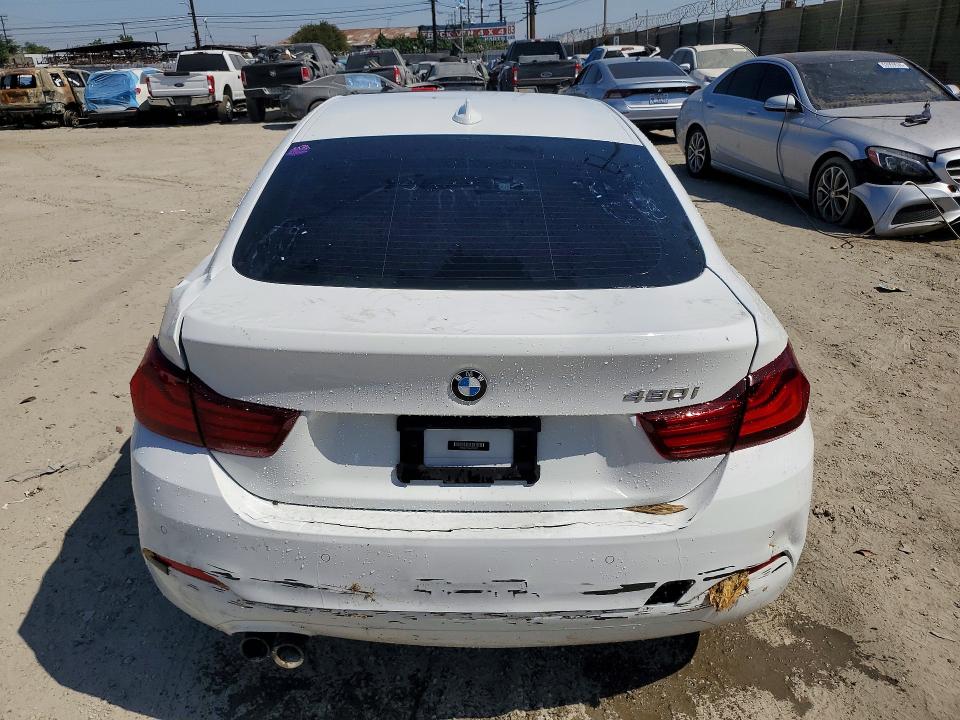 2020 BMW 4 series VIN WBA4J1C03LCD76047 COPART salvage auction — FRONT END, Ca - Acq Bos - Post Sale - Salvage, sold $2,200 on 2026-07-09 (photo 6)