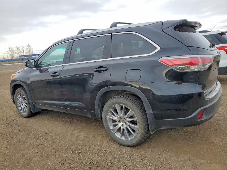 2014 Toyota Highlander VIN 5TDJKRFH6ES058134 COPART salvage auction — SIDE, Ab - Bos - Salvage, sold $12,400 on 2026-07-14 (photo 2)
