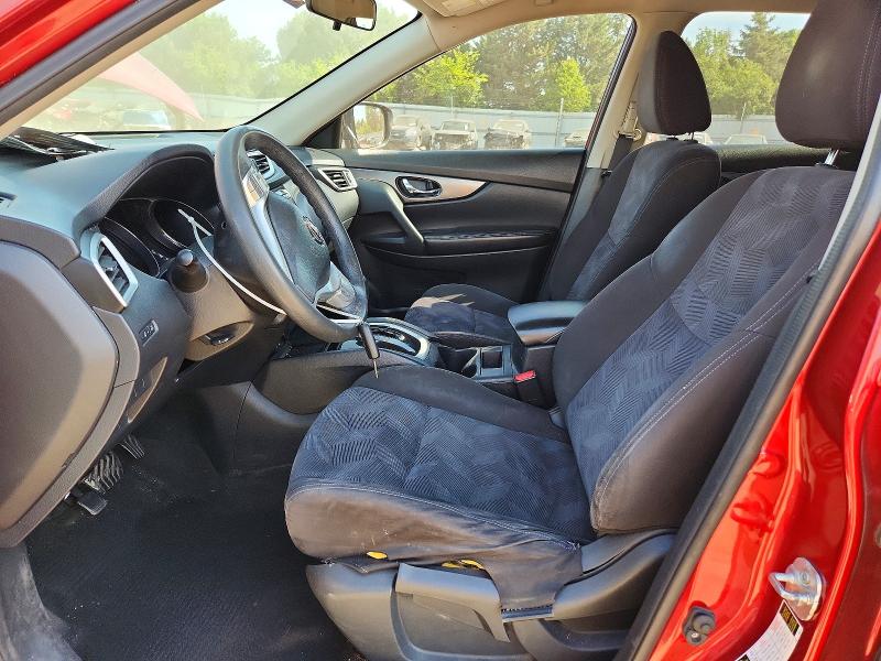 2015 Nissan Rogue VIN KNMAT2MT0FP518430 COPART salvage auction — FRONT END, Il - Salvage Certificate, sold $600 on 2026-07-21 (photo 7)
