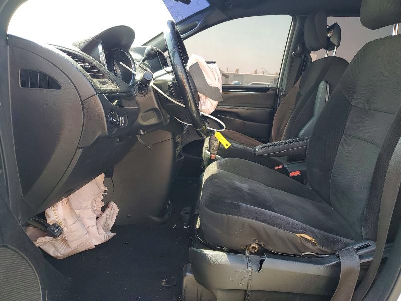 2018 Dodge Grand caravan VIN 2C4RDGBG2JR135759 COPART salvage auction — FRONT END, Ca - Salvage Certificate, sold $550 on 2026-07-02 (photo 7)