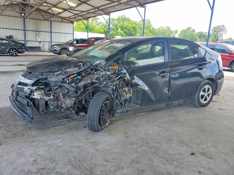 2012 Toyota Prius VIN JTDKN3DU3C1495866 COPART salvage auction — ROLLOVER, Ga - Cert Of Title-Salvage, sold $350 on 2026-07-09 (photo 1)