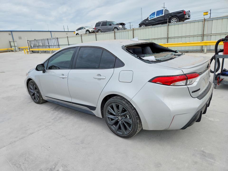 2024 Toyota Corolla VIN 5YFS4MCE7RP214241 COPART salvage auction — HAIL, Tx - Certificate Of Title, sold $13,500 on 2026-07-31 (photo 2)