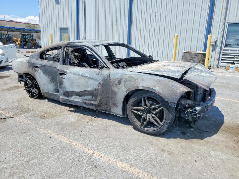 2014 Dodge Charger VIN 2C3CDXHG2EH165891 COPART salvage auction — BURN, Nv - Non-Repairable Vehicle Cert, sold $125 on 2026-07-09 (photo 4)