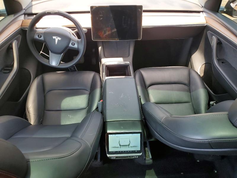 2023 Tesla Model y VIN 7SAYGDEE5PF629696 COPART salvage auction — FRONT END, FL - CERTIFICATE OF TITLE, sold $7,200 on 2026-07-16 (photo 8)