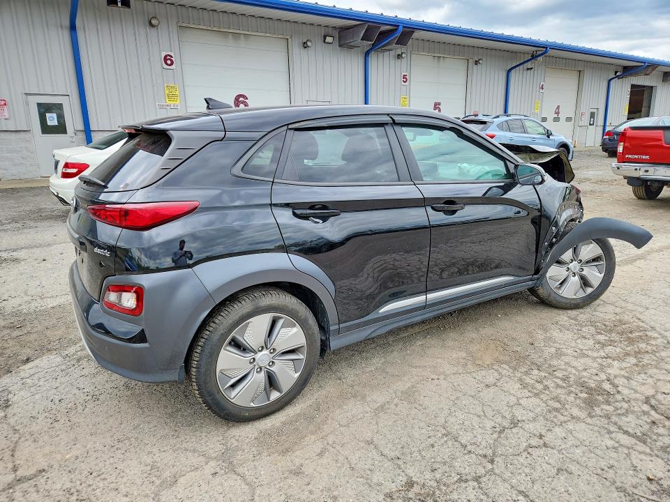 2021 Hyundai Kona VIN KM8K53AG3MU126905 COPART salvage auction — FRONT END, Ny - Mv-907A Salvage Certificate, sold $2,250 on 2026-07-07 (photo 3)