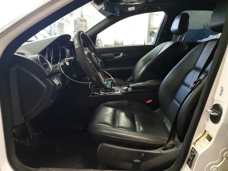 2013 Mercedes-benz C-klasse VIN WDDGF4HB2DA803490 COPART salvage auction — REAR END, On - Permit Salvage, sold $1,500 on 2026-07-14 (photo 7)