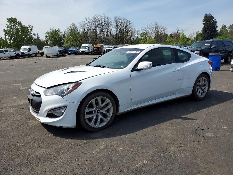 2015 Hyundai Genesis VIN KMHHU6KJ1FU123657 COPART salvage auction — SIDE, Or - Lien Papers Salvage, sold $400 on 2026-07-29 (photo 1)