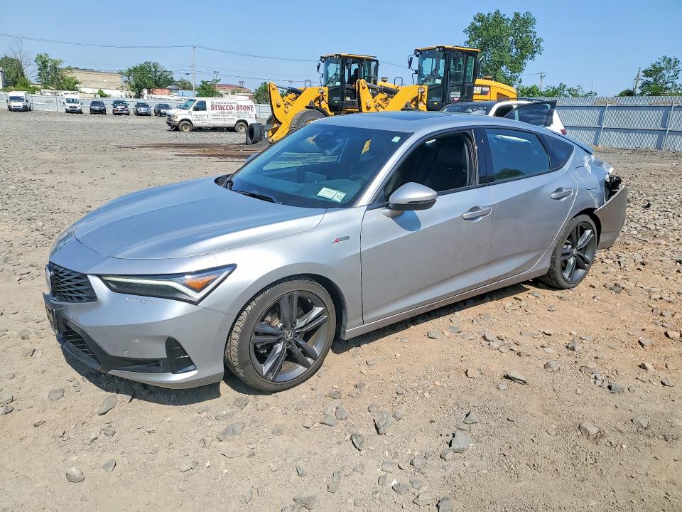 2024 Acura Integra VIN 19UDE4H65RA026105 COPART salvage auction — REAR END, Ny - Mv-907A Salvage Certificate, sold $8,000 on 2026-07-28 (photo 1)