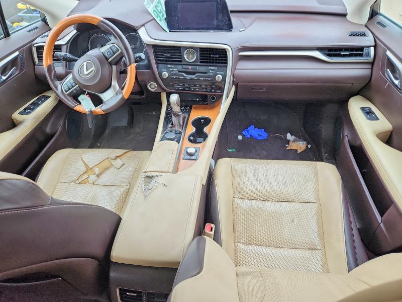 2016 Lexus Rx VIN 2T2ZZMCA8GC002342 COPART salvage auction — SIDE, TX - SALVAGE VEHICLE TITLE, sold $11,300 on 2026-07-02 (photo 8)