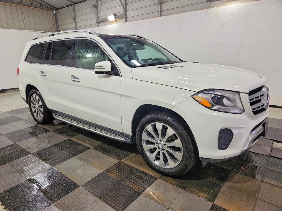 2017 Mercedes-benz Gls-class VIN 4JGDF6EE4HA824091 COPART salvage auction — MINOR DENT/SCRATCHES, Nc - Dealer Only Clean Title, sold $6,900 on 2026-08-31 (photo 4)