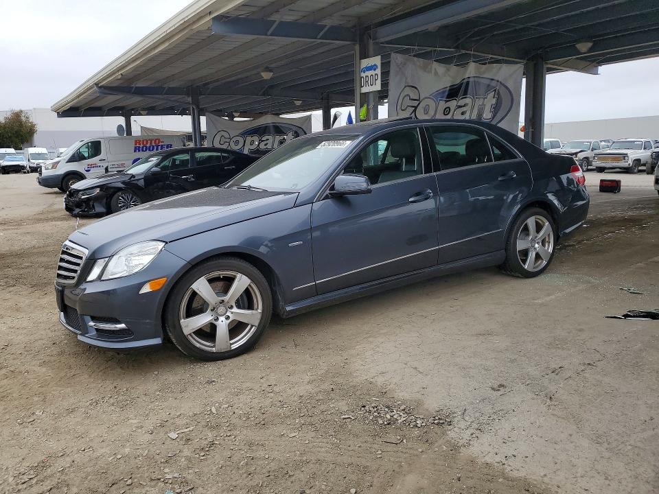 2012 Mercedes-benz VIN WDDHF5KB7CA582213 COPART salvage auction — FRONT END, Ca - Salvage Certificate, sold $1,700 on 2026-07-14 (photo 1)