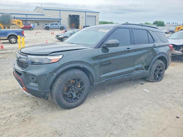 2022 Ford Explorer VIN 1FMSK8JH3NGB44562 COPART salvage auction — SIDE, Ky - Cert Of Title-Salvage, sold $12,600 on 2026-07-09 (photo 1)