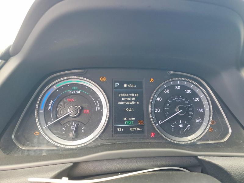 2022 Hyundai VIN KMHL34JJ7NA039216 COPART salvage auction — FRONT END, Fl - Certificate Of Destruction, sold $1,900 on 2026-07-13 (photo 9)