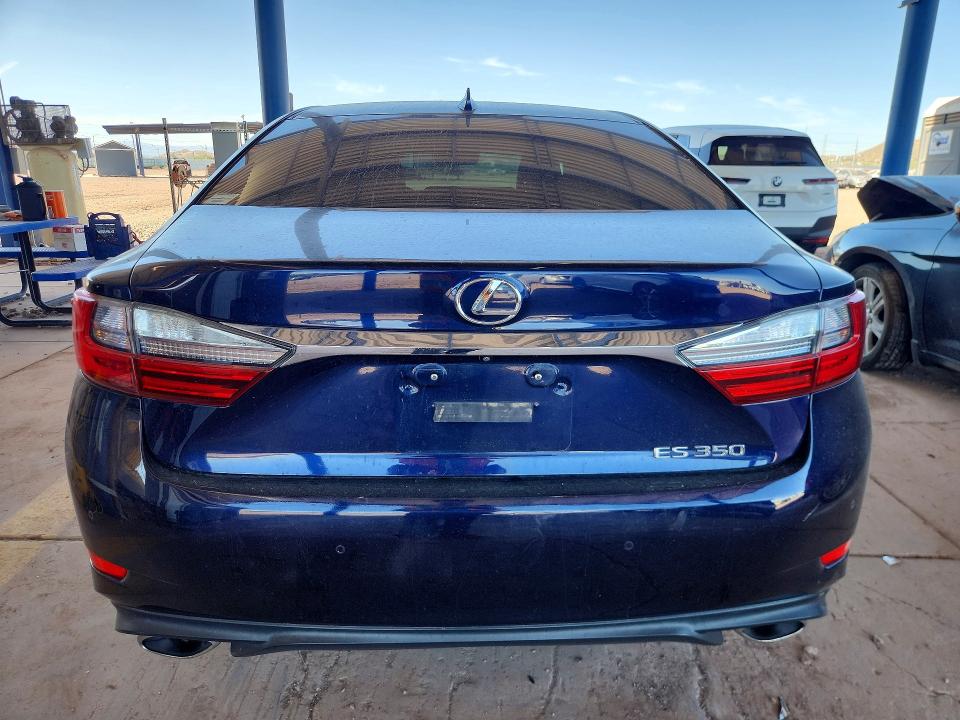 2018 Lexus ES VIN 58ABK1GG1JU099907 COPART salvage auction — FRONT END, Ca - Salvage Certificate, sold $9,500 on 2026-07-09 (photo 6)