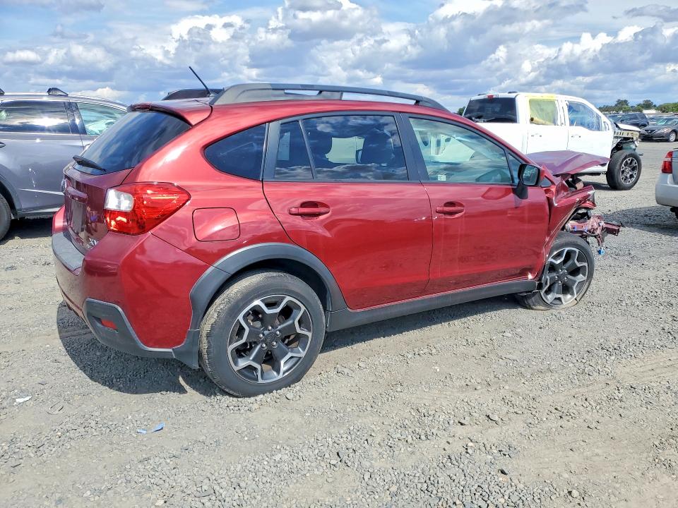 2015 Subaru Xv crosstrek VIN JF2GPADC4F8262748 COPART salvage auction — FRONT END, Ca - Salvage Certificate, sold $500 on 2026-07-02 (photo 3)