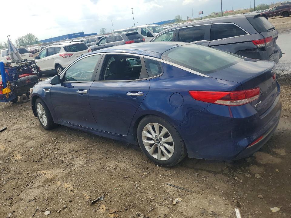 2017 Kia Optima VIN 5XXGT4L39HG127553 COPART salvage auction — SIDE, Mi - Cert Of Title-Salvage Vehicle, sold $675 on 2026-07-28 (photo 2)