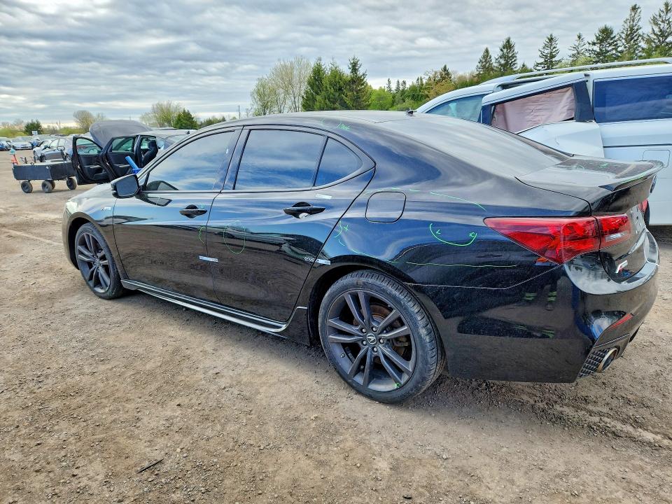 2020 Acura Tlx VIN 19UUB3F60LA802413 COPART salvage auction — VANDALISM, On - Permit No Brand - Unfit, sold $8,800 on 2026-07-23 (photo 2)