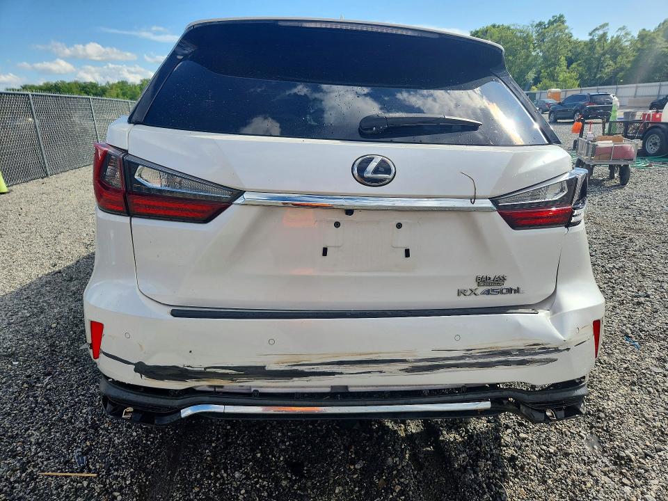 2021 Lexus Rx VIN JTJHGKFA9M2017042 COPART salvage auction — ROLLOVER, Sc - Non-Reb & Rem Salvage Title, sold $1,200 on 2026-07-22 (photo 6)