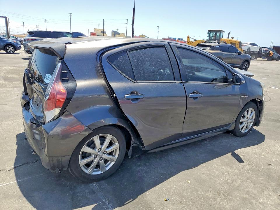 2017 Toyota Prius VIN JTDKDTB38H1591822 COPART salvage auction — FRONT END, Ca - Salvage Certificate, sold $1,250 on 2026-07-06 (photo 3)