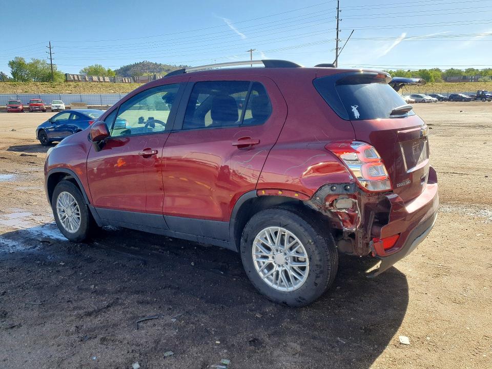 2021 Chevrolet VIN KL7CJPSM1MB370660 COPART salvage auction — REAR END, Az - Cert Of Title - Salvage, sold $1,650 on 2026-07-08 (photo 2)
