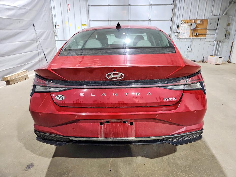 2021 Hyundai Elantra VIN KMHLN4AJ3MU004874 COPART salvage auction — FRONT END, NH - CERT OF TITLE-SALVAGE, sold $1,100 on 2026-07-28 (photo 6)