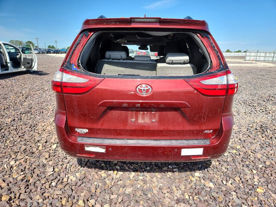 2018 Toyota VIN 5TDYZ3DCXJS927813 COPART salvage auction — HAIL, Mo - Certificate Of Title, sold $9,700 on 2026-07-20 (photo 6)