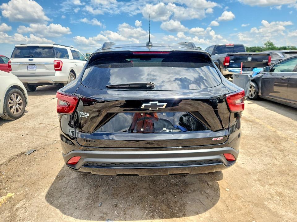 2025 Chevrolet Trax VIN KL77LJEP8SC059443 COPART salvage auction — HAIL, Ks - Cert Of Title-Salvage, sold $11,600 on 2026-07-15 (photo 6)
